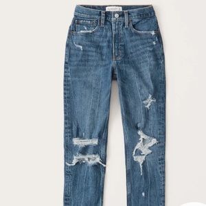Abercrombie and Fitch Curved Mom Jeans